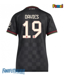 Bayern Munich Alphonso Davies #19 Tricou Fotbal Replică 2025-26 Femei Treilea